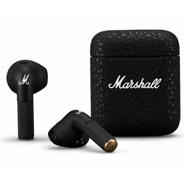 Беспроводные наушники Marshall Minor III, USB Type-C, черный в Перми