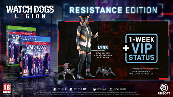 Игра Watch Dogs: Legion. Resistance Edition [PS4, русская версия] в Перми