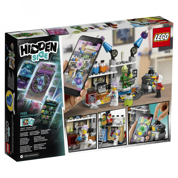 Конструктор LEGO Hidden Side 70418 Лаборатория призраков в Перми