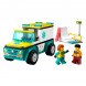 Конструктор LEGO City 60403 Скорая помощь и сноубордист в Перми