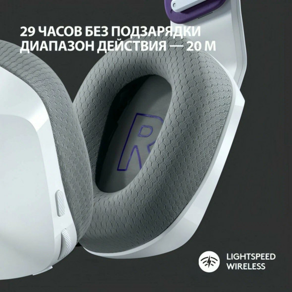 Игровая гарнитура Logitech G733 RGB Lightspeed Wireless, белый в Перми