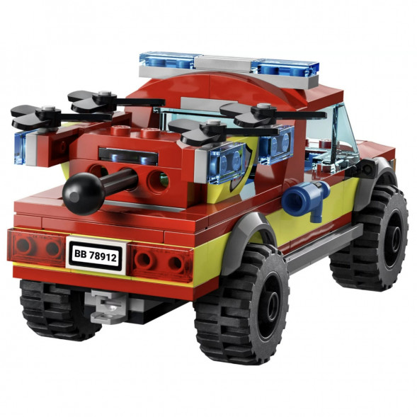 Конструктор LEGO City Fire 60319 Пожарная бригада и полицейская погоня в Перми