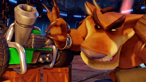 Crash Team Racing Nitro-Fueled [PS4, английская версия] в Перми