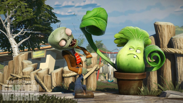 Игра Plants vs. Zombies: Garden Warfare [PS4, английская версия] в Перми