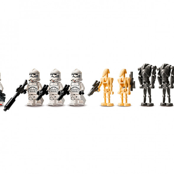 Конструктор LEGO Star Wars 75372 Боевой набор солдат-клонов и боевых дроидов в Перми