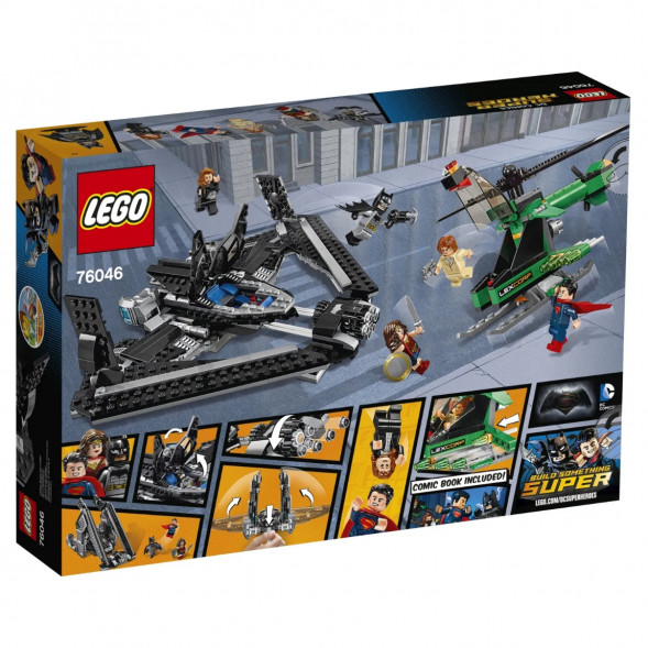 Конструктор LEGO Super Heroes 76046 Поединок в небе в Перми