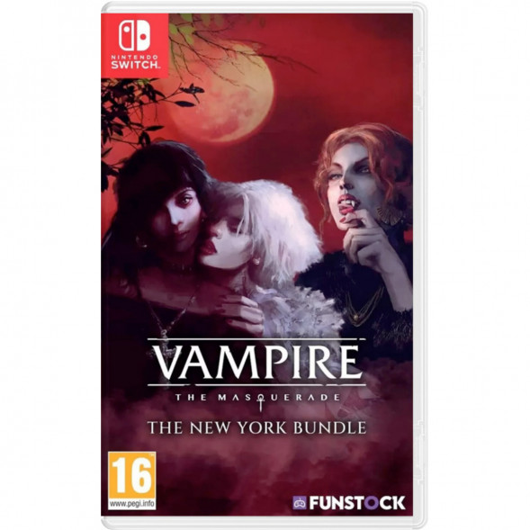 Игра Vampire: The Masquerade - Coteries of New York + Shadows of New York [Nintendo Switch, русские субтитры] в Перми