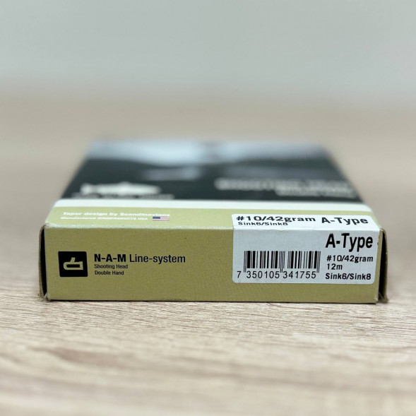 Рыболовная леска N-A-M Line System Shooting Head #10/42gram Sink6-Sink8 A-Type в Перми
