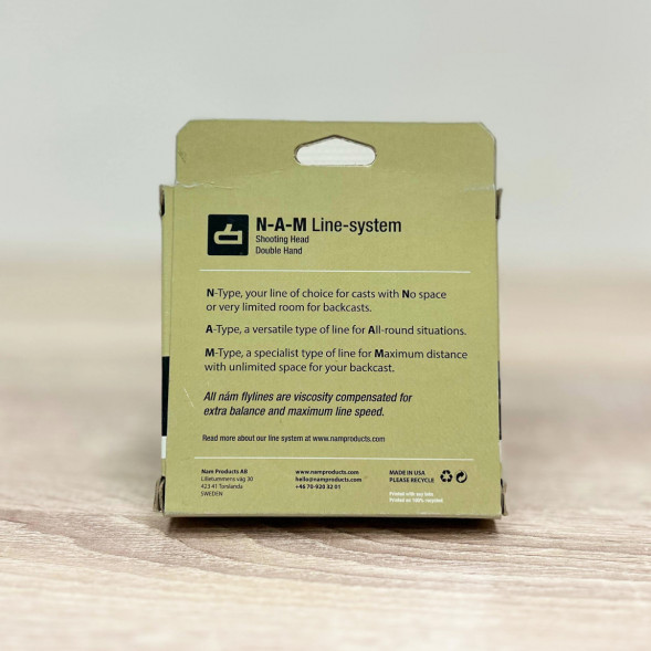 Рыболовная леска N-A-M Line System Shooting Head #10/42gram Sink6-Sink8 A-Type в Перми