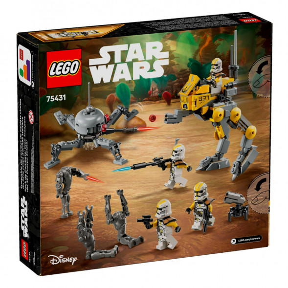 Конструктор LEGO Star Wars 75431 Боевой набор клонов 327-го звездного корпуса в Перми