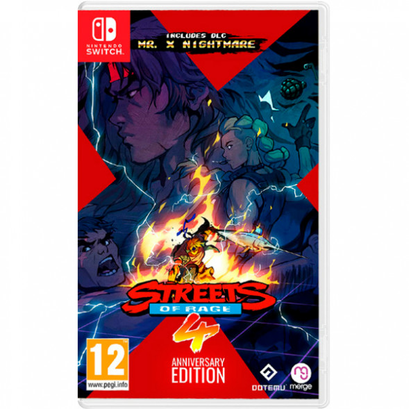 Игра Streets of Rage 4. Anniversary Edition [Nintendo Switch, русские субтитры] в Перми