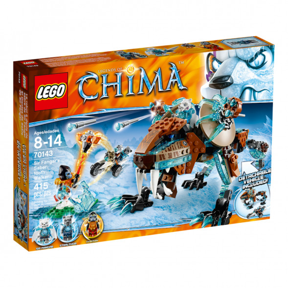Конструктор LEGO Legends of Chima 70143 Саблезубый шагающий робот Сэра Фангара в Перми