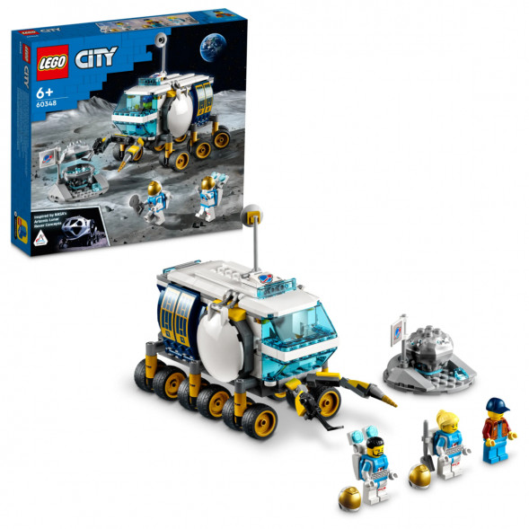 Конструктор LEGO City Space 60348 Луноход в Перми