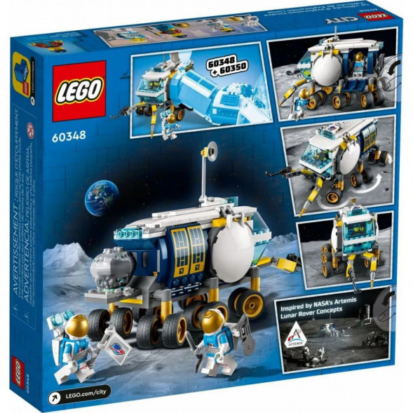 Конструктор LEGO City Space 60348 Луноход в Перми