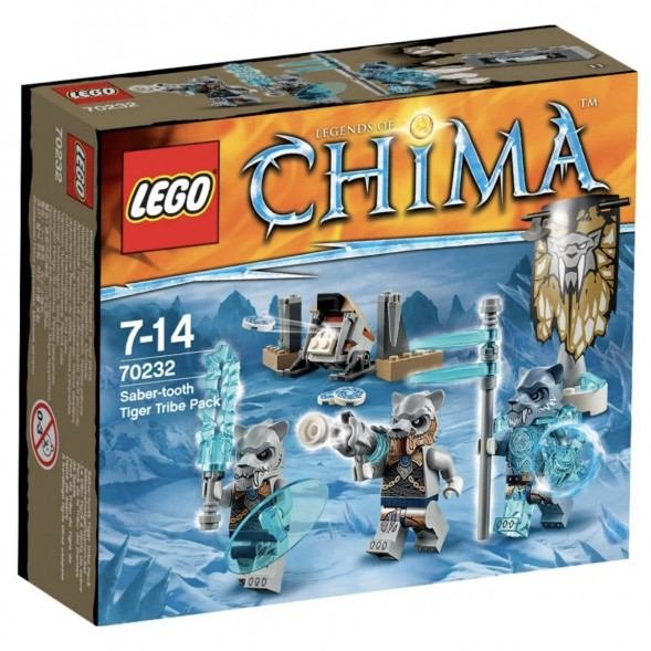 Конструктор LEGO Legends of Chima 70232 Лагерь клана Саблезубых Тигров в Перми