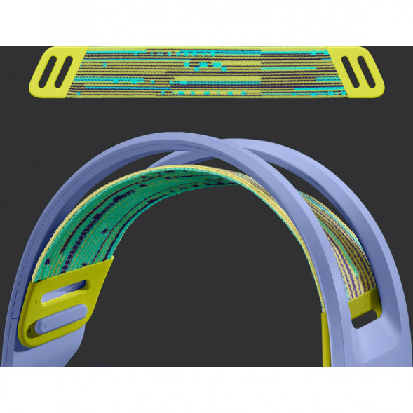 Игровая гарнитура Logitech G733 RGB Lightspeed Wireless, сиреневый в Перми