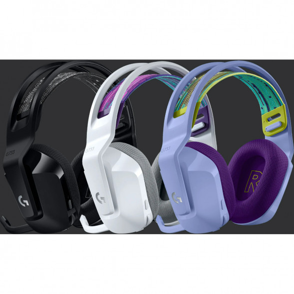 Игровая гарнитура Logitech G733 RGB Lightspeed Wireless, сиреневый в Перми
