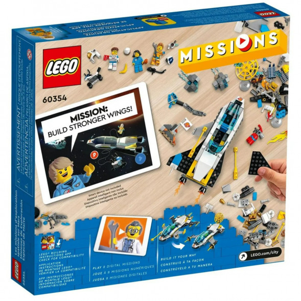 Конструктор LEGO City 60354 Космическая миссия для исследования Марса в Перми
