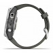 Умные часы Garmin Fenix 7s серебристый с графитовым силиконовым ремешком 010-02539-01 в Перми