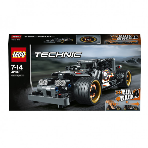 Конструктор LEGO Technic 42046 Гоночный автомобиль для побега в Перми