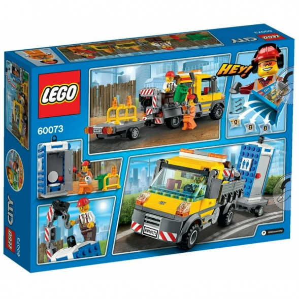Конструктор LEGO City 60073 Машина техобслуживания в Перми