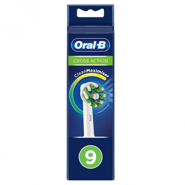 Насадки на зубные щетки Oral-B Cross Action, 9 шт. в Перми