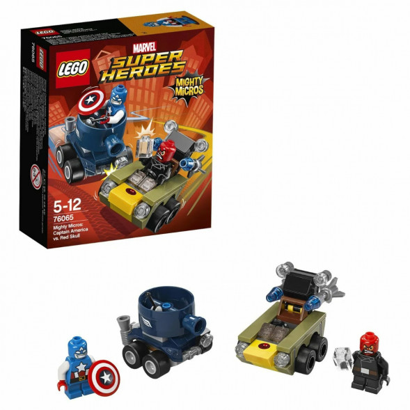 Конструктор LEGO Super Heroes 76065 Капитан Америка против Красного Черепа в Перми