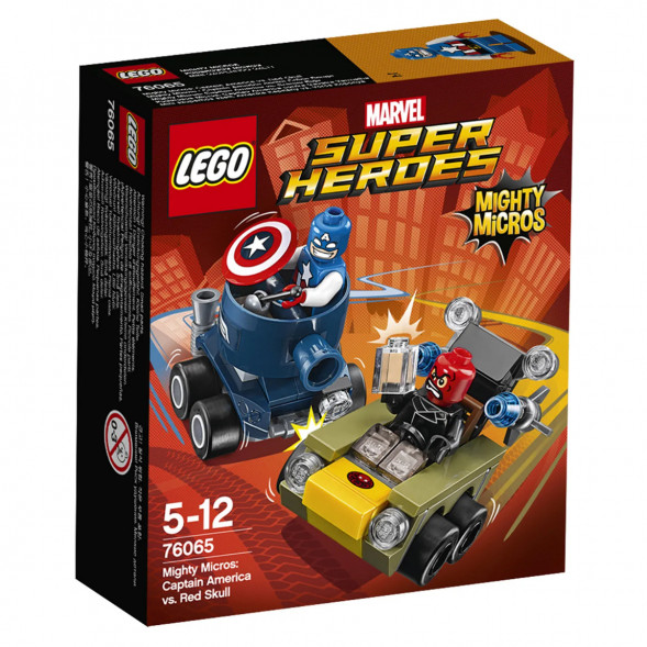 Конструктор LEGO Super Heroes 76065 Капитан Америка против Красного Черепа в Перми