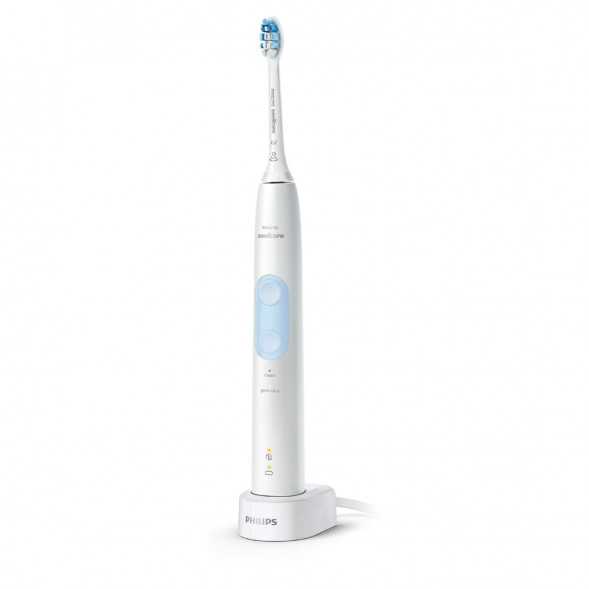 Электрическая звуковая зубная щетка Philips Sonicare ProtectiveClean 4500, White в Перми