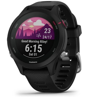 Умные часы Garmin Forerunner 255S Music, черный 010-02641-32 в Перми