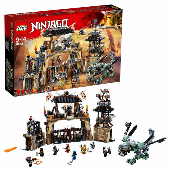 Конструктор LEGO Ninjago 70655 Пещера драконов в Перми