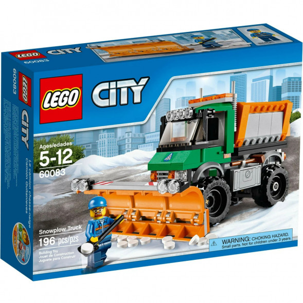 Конструктор LEGO City 60083 Снегоуборочный грузовик в Перми