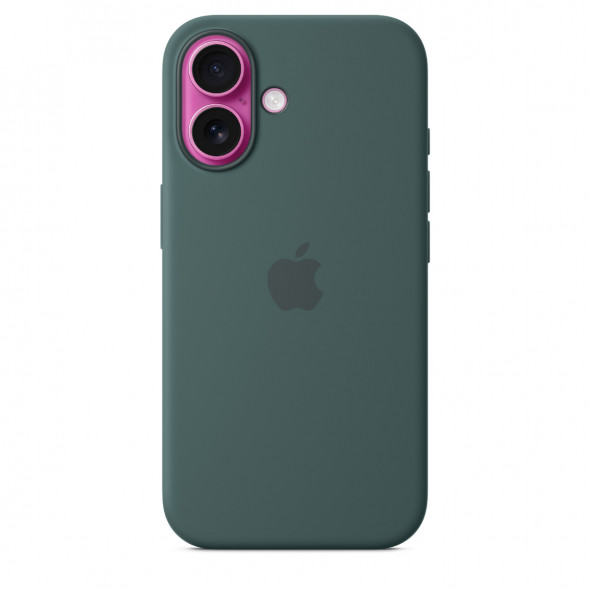 Чехол Apple для iPhone 16 Silicone MagSafe, Lake Green (MYY83ZM/A) в Перми