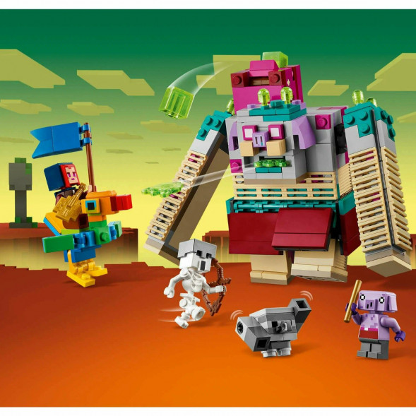 Конструктор LEGO Minecraft 21257 Схватка с Пожирателем в Перми