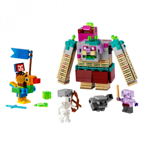 Конструктор LEGO Minecraft 21257 Схватка с Пожирателем в Перми