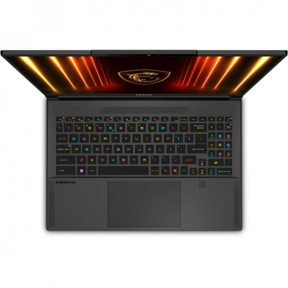 Ноутбук игровой MSI Stealth 16 AI A2HWFG-086XRU (16&amp;quot;, Intel Core Ultra 7, 32ГБ, 1ТБ SSD, RTX 5060, FreeDOS), черный в Перми