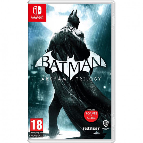 Игра Batman: Arkham Trilogy [Nintendo Switch, русские субтитры] в Перми