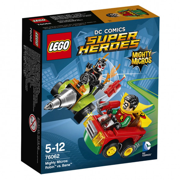 Конструктор LEGO Super Heroes 76062 Робин против Бэйна в Перми