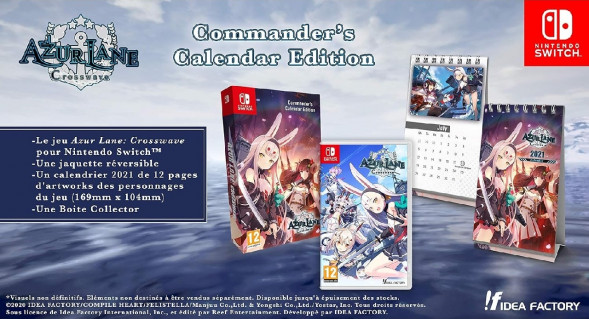 Игра Azur Lane: Crosswave. Commander&amp;#039;s Calendar Edition [Nintendo Switch, английская версия] в Перми