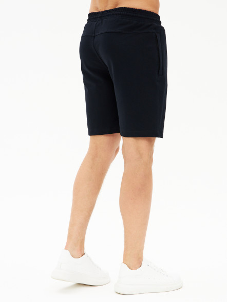 Шорты мужские трикотажные, синий, M в Перми