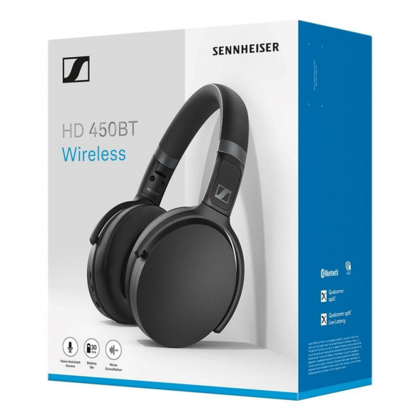 Беспроводные наушники Sennheiser HD 450BT, Black в Перми