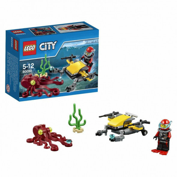 Конструктор LEGO City Deep Sea Explorers 60090 Глубоководный скутер в Перми