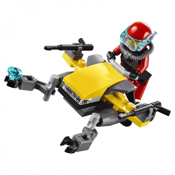 Конструктор LEGO City Deep Sea Explorers 60090 Глубоководный скутер в Перми