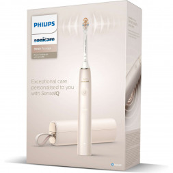Электрическая звуковая зубная щетка Philips Sonicare 9900 Prestige HX9992/11, Champagne Gold