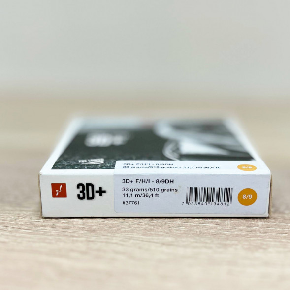 Рыболовная леска Guideline Power Taper 3D+ #37761 8/9 DH, Yellow в Перми