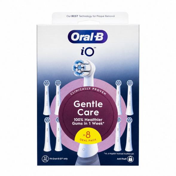 Сменные насадки Oral-B iO Gentle Care, 8 штук в Перми