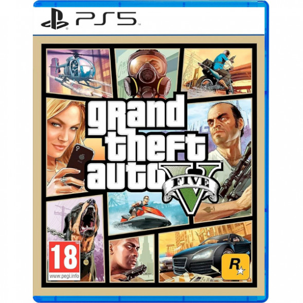 Игра Grand Theft Auto V (GTA 5) [PS5, русские субтитры] в Перми