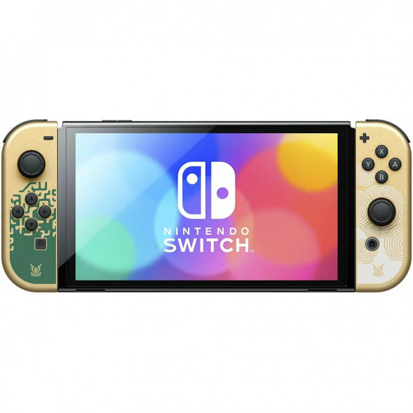 Игровая приставка Nintendo Switch OLED 64 ГБ, без игр, The Legend of Zelda: Tears of the Kingdom в Перми