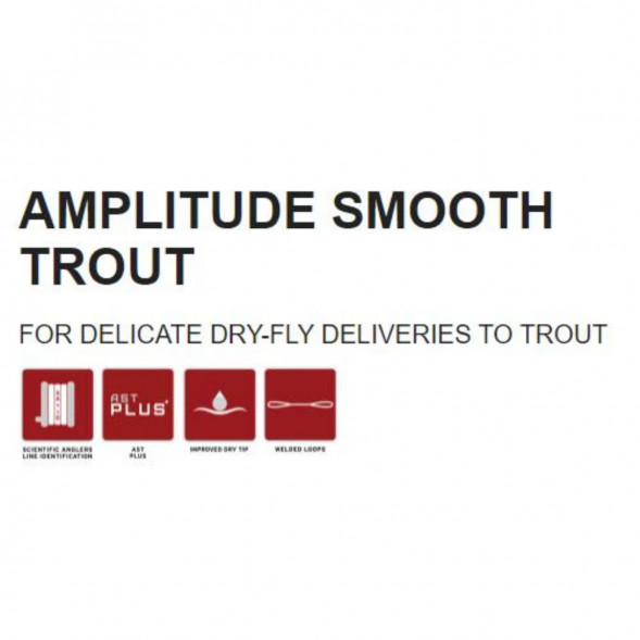 Нахлыстовый шнур Scientific Anglers Amplitude Smooth Trout WF-7-F 131414 в Перми