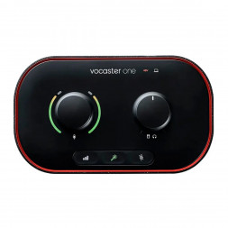 Аудиоинтерфейс Focusrite Vocaster One USB для подкастов
